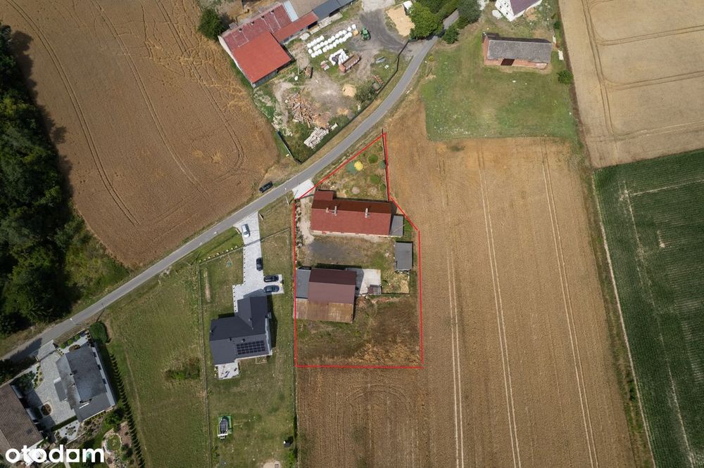 Dom z potencjałem pod lasem  | Działka 2200 m² | Zabudowania |Unieszów