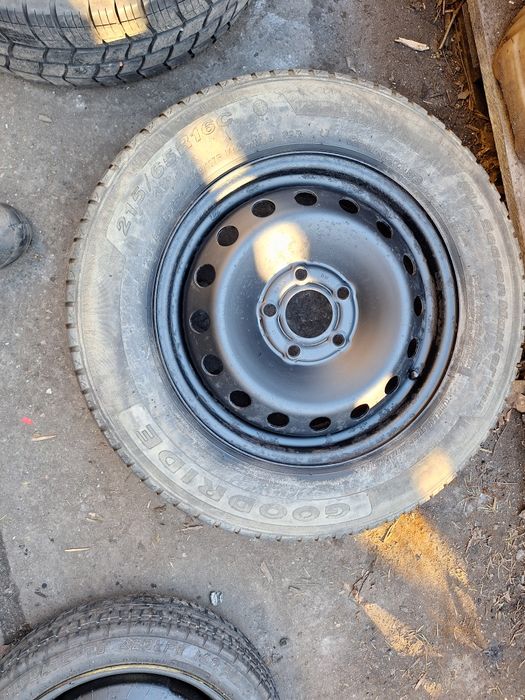 Koło zapasowe pelnowymiarowe renault traffic opel vivaro 16 cali