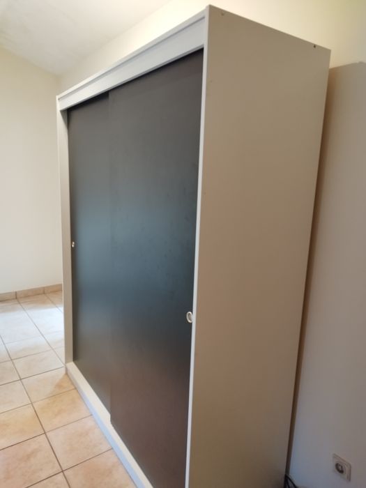 Mobília de quarto com cama de casal p/ colchão 190x150