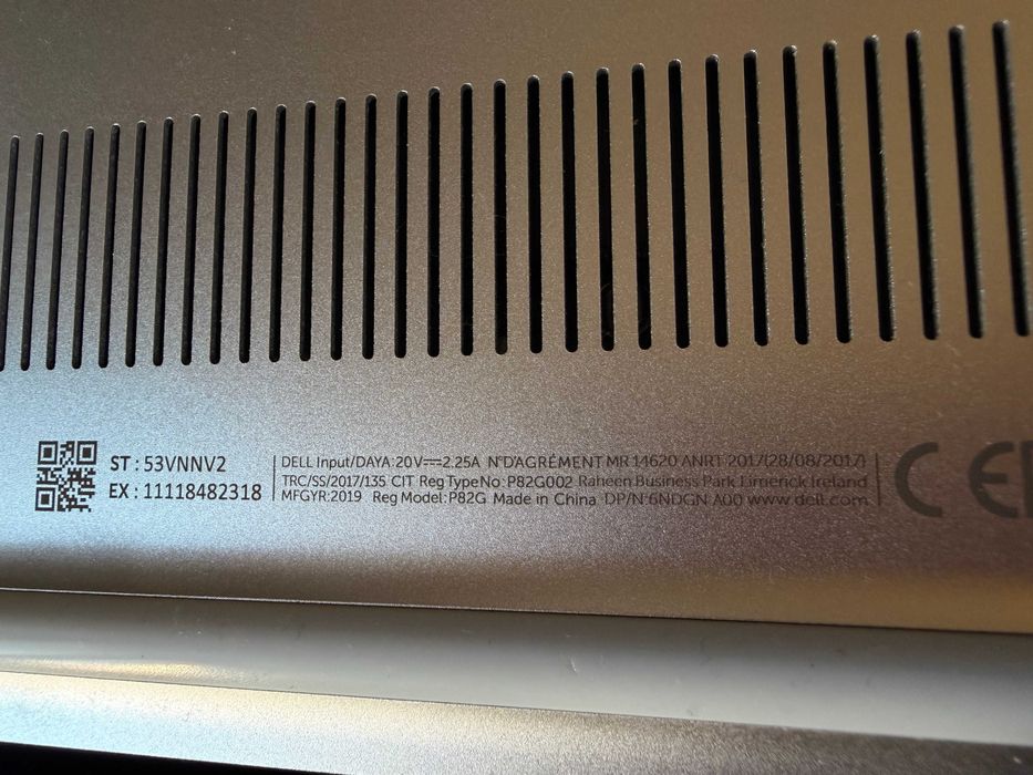 Dell XPS 13 9380 p/Peças