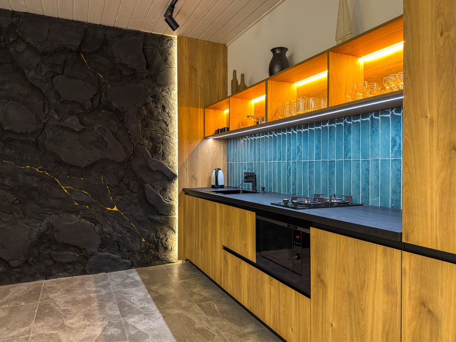 Чан і баня на дровах в Карпатах