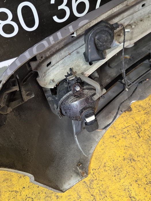 BMW E46 Zderzak Przedni Przód Titansilber 354/7 Polift Komplet Halogen