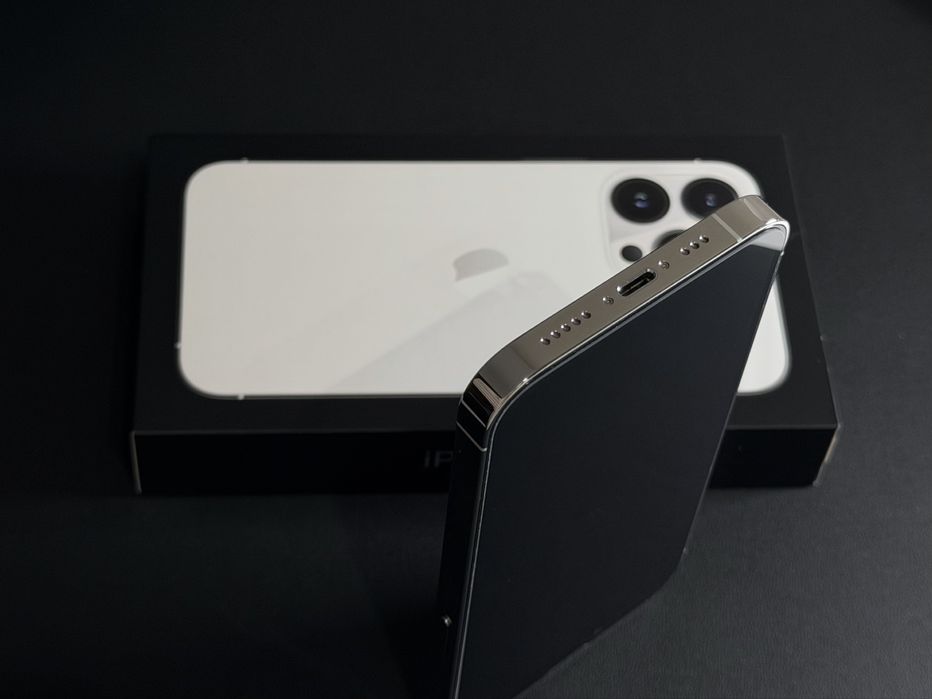 iPhone 13 Pro 128GB srebrny / biały | w świetnym stanie