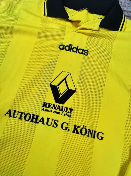 Vintage koszulka piłkarska adidas renault jersey 90s retro XL