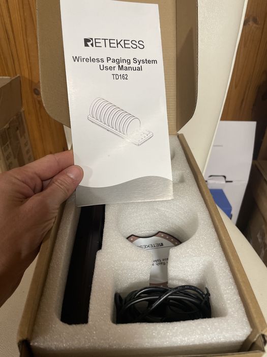 бездротова система сповіщення RETEKESS TD162