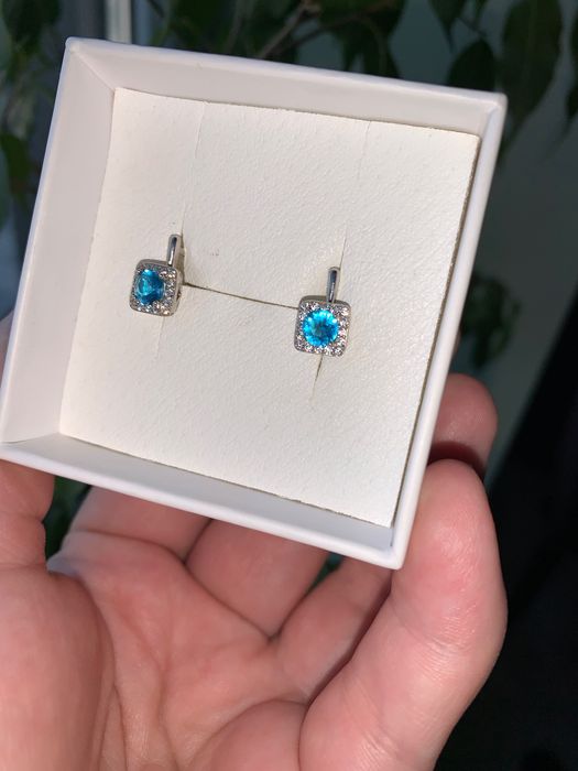 Срібні сережки 925