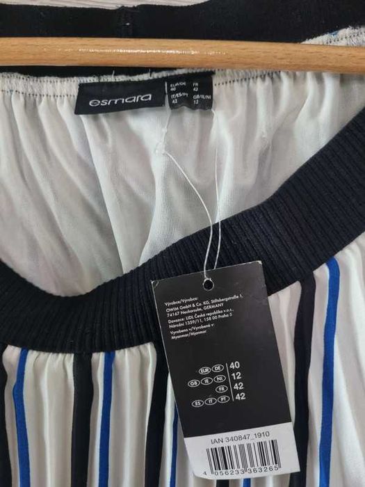 Spódnica zwiewna plisowana