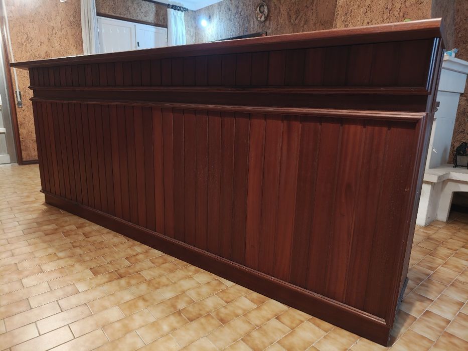 Mesa de bar\balcão de bar\bar em madeira