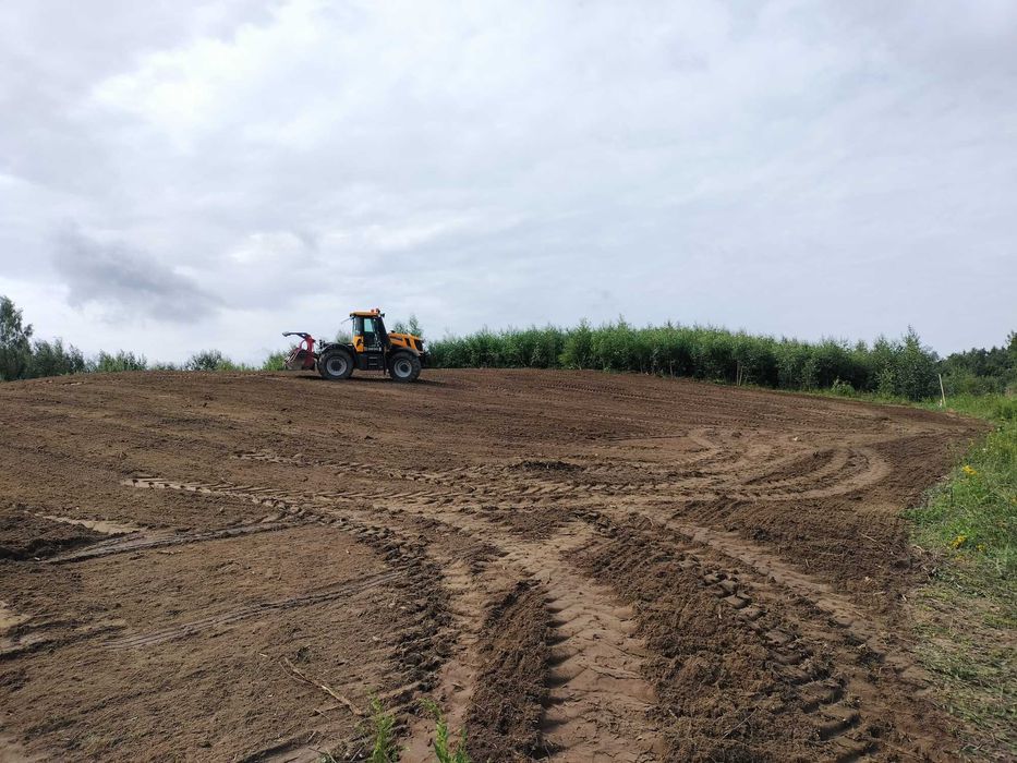 Mulczer leśny Oczyszczenie działki działek  terenu
