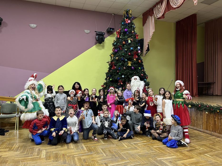 Експрес привітання Санта Клаус Ельфи Дід Мороз та Снігурока