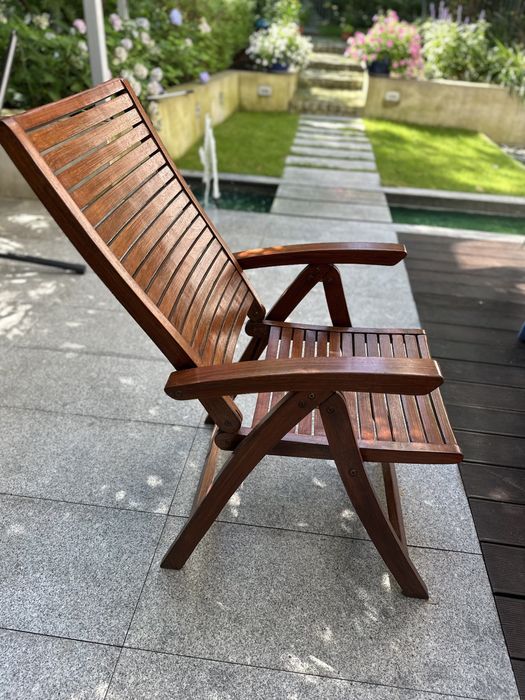 iGarden - Zestaw mebli ogrodowych teak