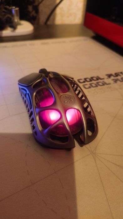 Мишка GravaStar Mercury X Wireless/Bluetooth/USB Grey