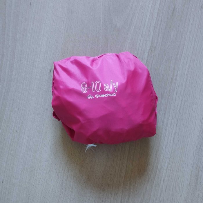 Casaco rosa impermeável, Quechua, Decathlon, menina, 8/10 anos.