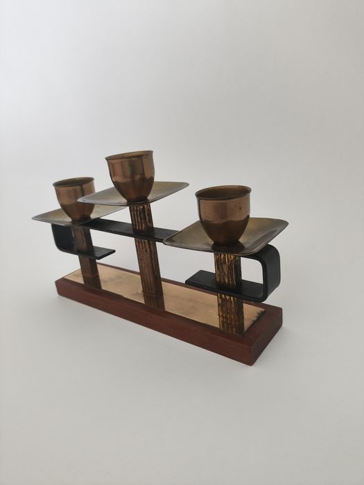 Castiçal dinamarquês Echt Teakholz