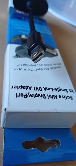 Unitek adapter mini DisplayPort na Dvi-Ż Sapphire