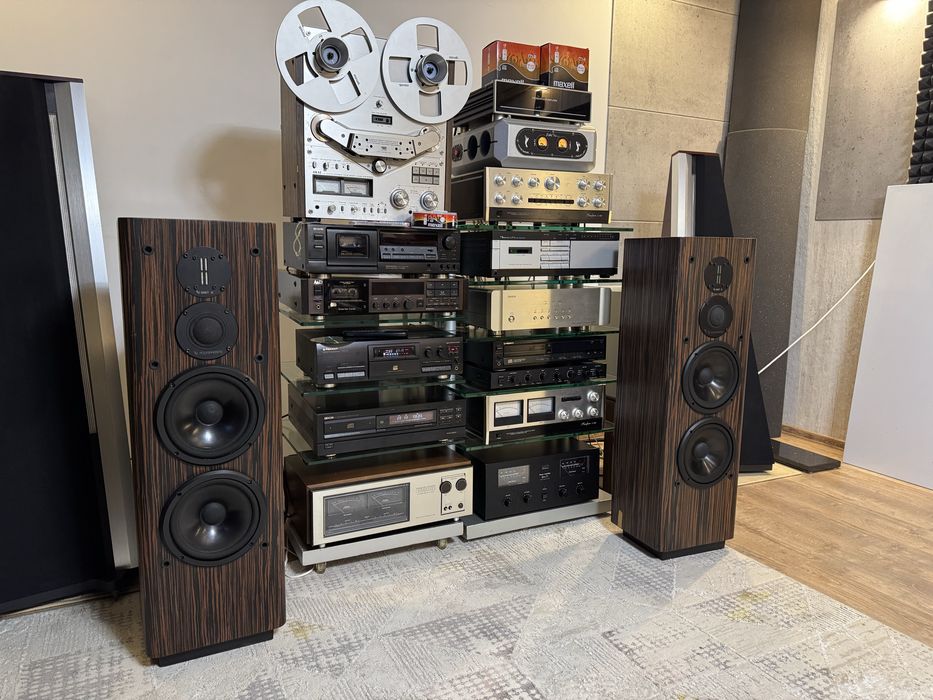 Infinity RS 6001 kolumny w konstrukcji zamknietej na wstędze Emit K