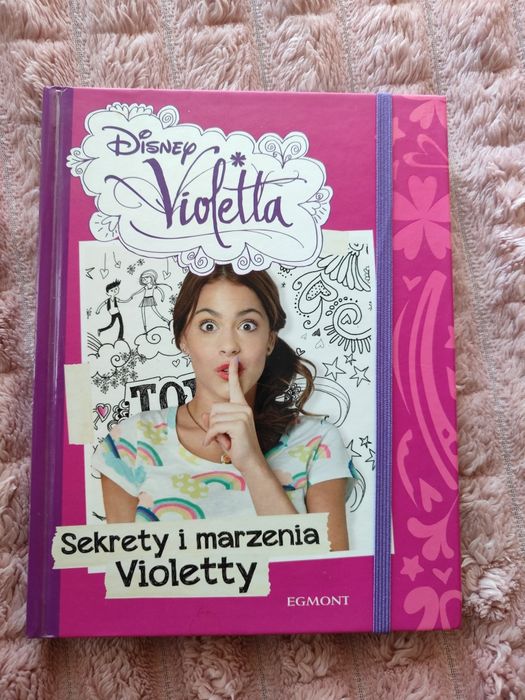 Książka Violetta dla dziewczynki.