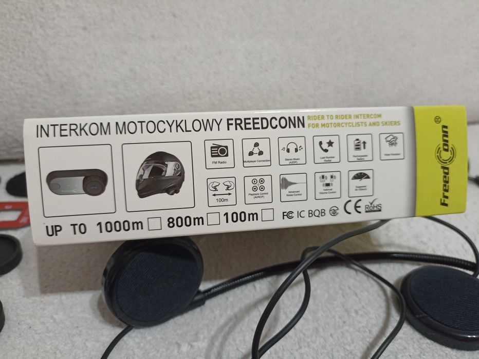 Intercom freedconn motocyklowy.