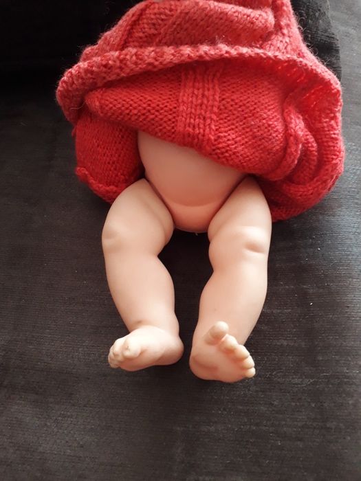 Stara Włoska lalka gumowa 35cm.