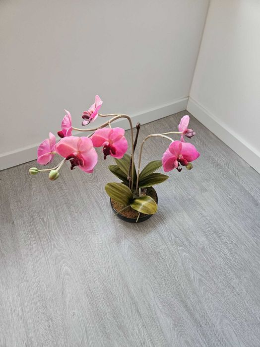 Flor artificial orquídea