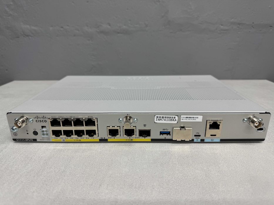 Маршрутизаторы Cisco C1111-8PLTEEA(Permanent лицензии) безнал/гарантия