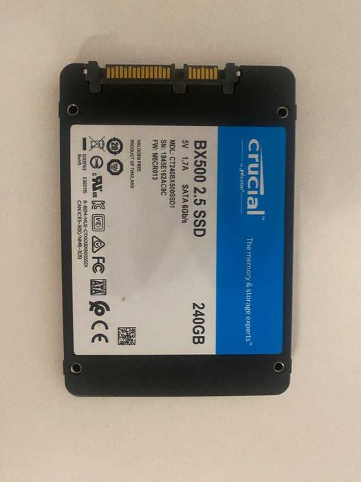 SSD Crucial BX500 240GB