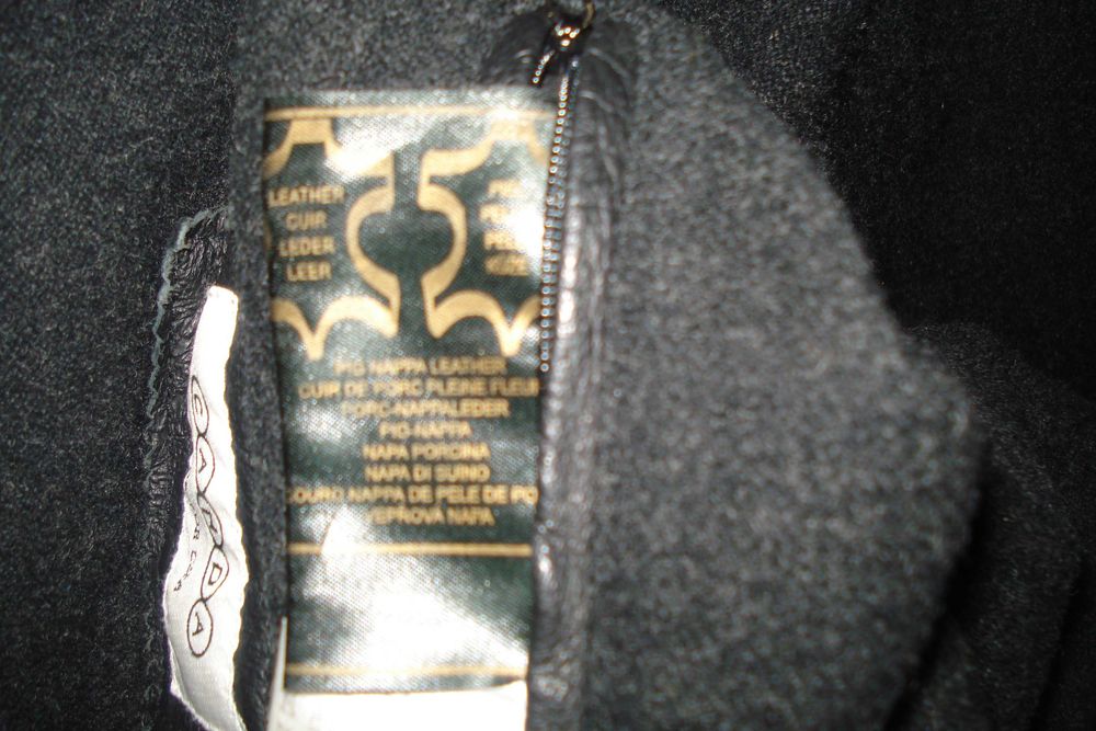 Ocieplana  kurta skórzana XL/54