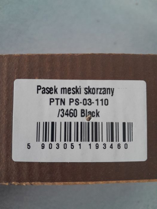 Pasek skorzany Peterson