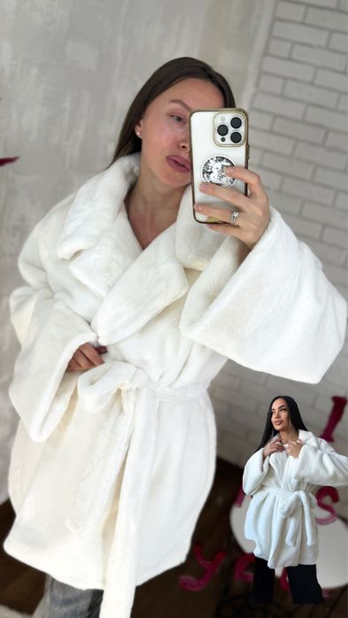 Еко шубка на підкладці