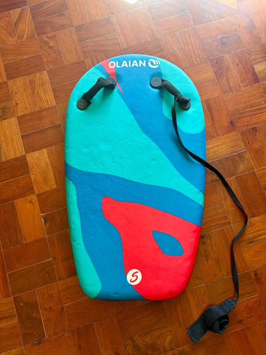 Bodyboard Infantil OLAIAN BODYATU 4–8 Anos – Camuflado com Pegas