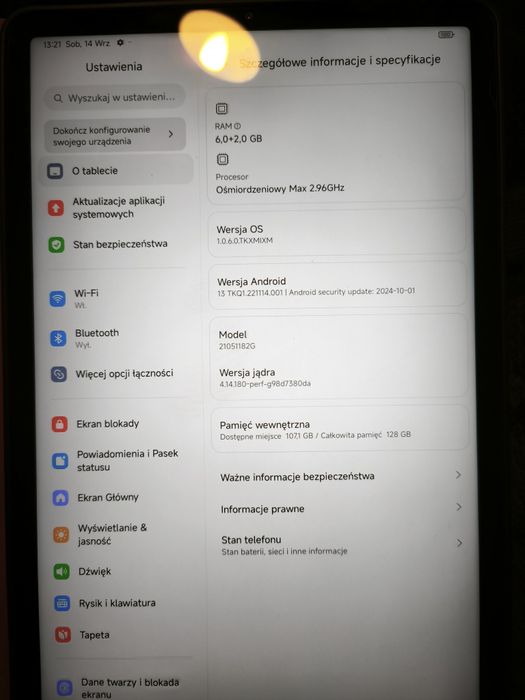 Tablet Xiaomi Pad 5 jak nowy mało używany