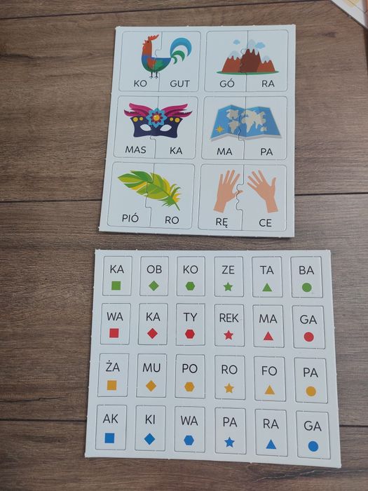 Gra edukacyjna zabawa w czytanie