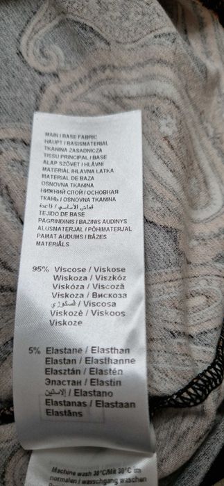 ORSAY, sukienka damska, wzór paisley, rozm. XS, NOWA, b/metek