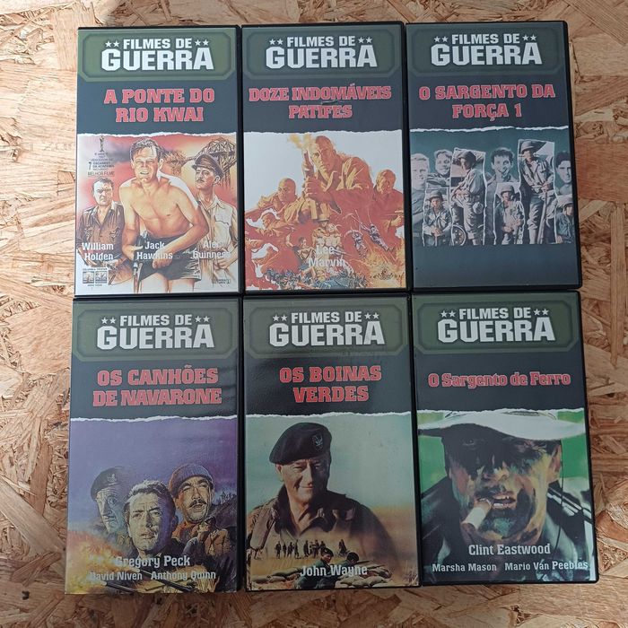 Filmes de Guerra vhs