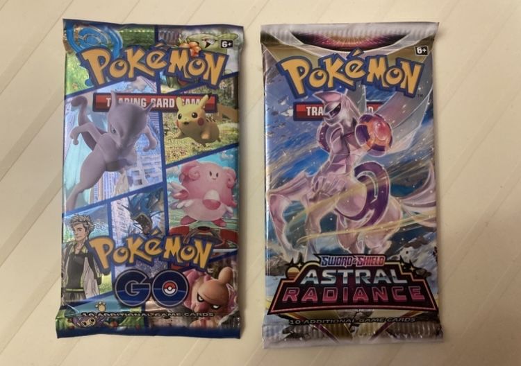 Рідкісні картки Pokémon GO та Astral Radiance – для колекціонерів