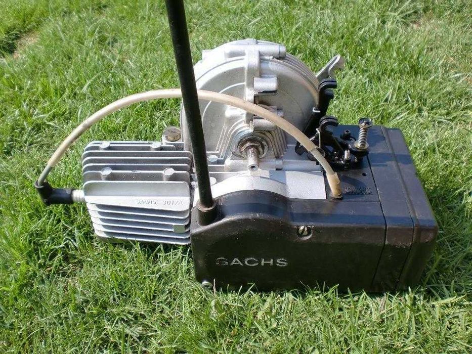 Rower z silnikiem, silnik do roweru Sachs 301 saxonette spartamet