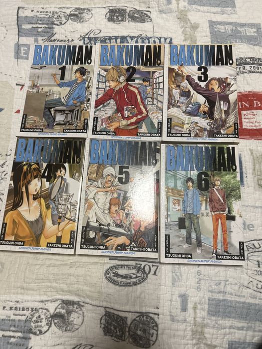 Coleção Bakuman; vol-1 ao 6