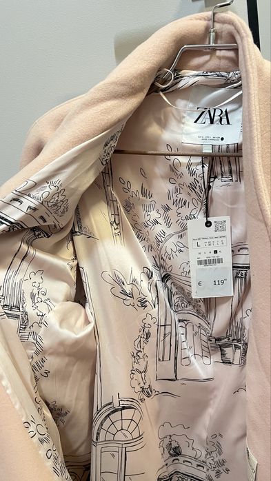 Вовняне пальто Zara преміальної якості