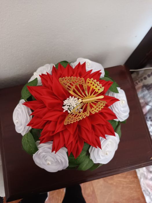 Flores enternas  artzanais
