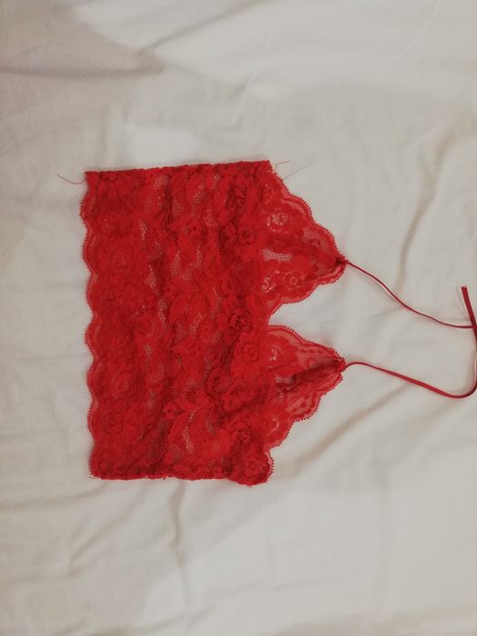 Bralette vermelha