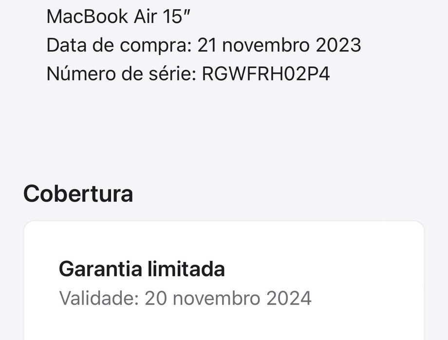 MacBook Air 15” M2 2023
