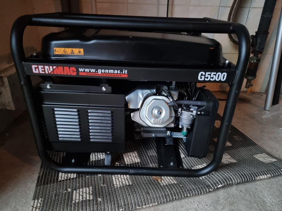 Генератор  Genmac powersmart g5500 У НАЯВНОСТІ 1 ШТ.