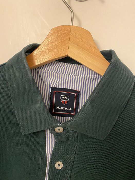 Polo manga comprida Nautical