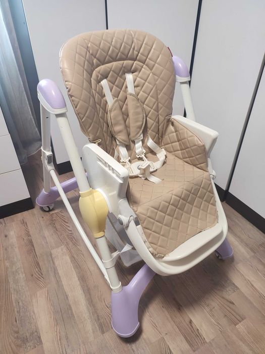 Стільчик для годування CARRELLO Caramel CRL-9501/3 Cream Beige