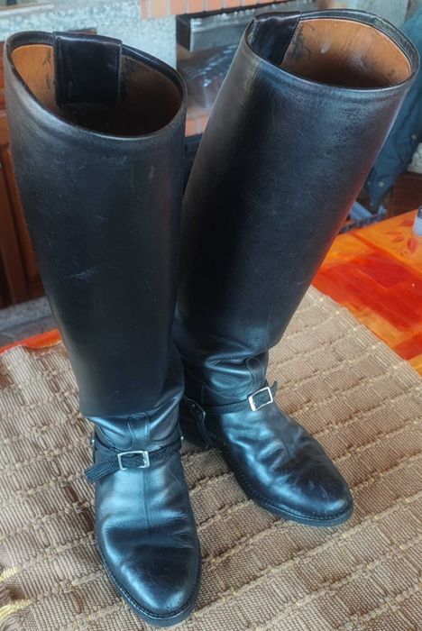 Botas de Equitação em Pele – Usadas, Bom Estado