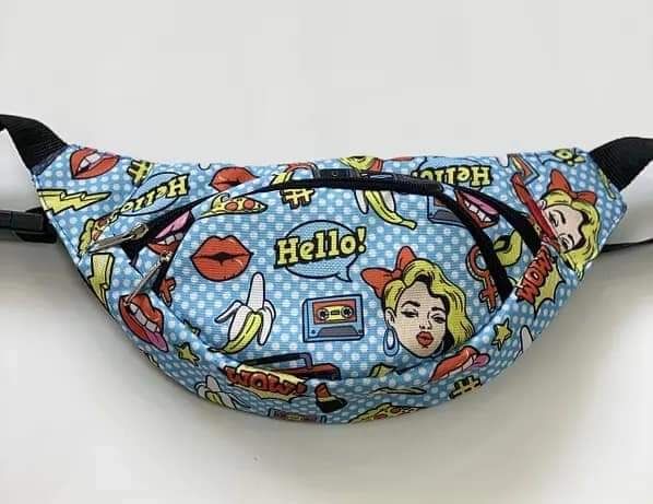 Молодежная сумка- бананка