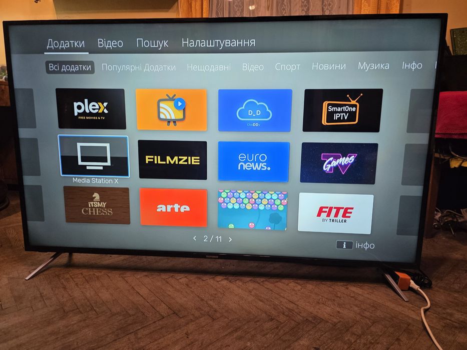 Телевізор Telefunken 65" Смарт