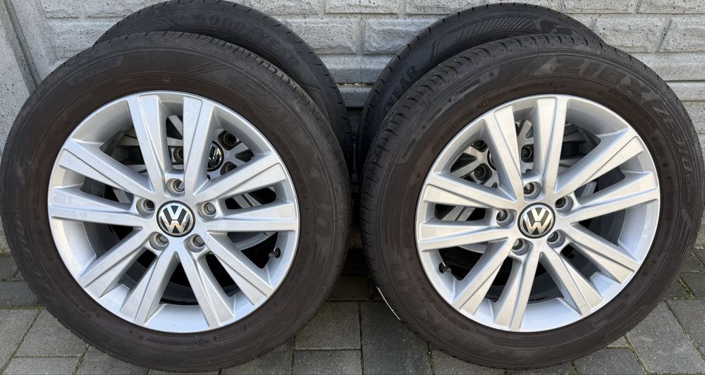 Oryginalne Felgi Volkswagen 5x112 Golf Caddy Touran 205/55R16 lato