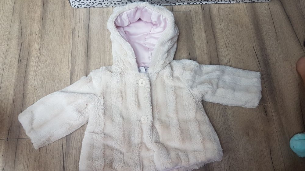 futerko misiu 9-12 miesięcy ecru Ok 80 cm