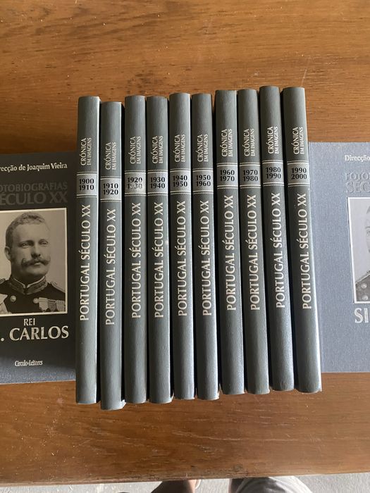 Coleçao Livros Fotobiografias e portugueses Celebres seculo XX